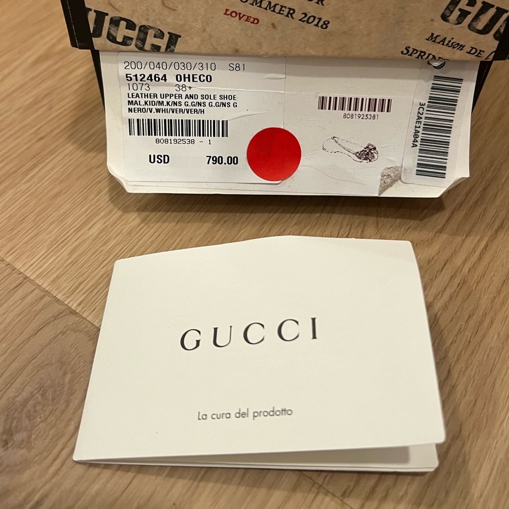Gucci Leather Flats - Picture 5 of 7